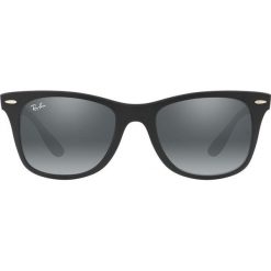 Ray-Ban - Okulary Wayfarer Liteforce. Czarne okulary przeciwsłoneczne męskie Ray-Ban, z materiału, prostokątne. Za 649,90 zł.