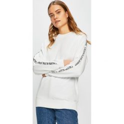 Calvin Klein Jeans - Bluza. Czarne bluzy damskie Calvin Klein Jeans, s, bez wzorów, z bawełny, bez rękawów, bez kaptura. Za 449,90 zł.