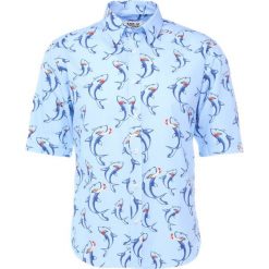Koszule męskie na spinki: Band of Outsiders SLIM FIT Koszula sky blue