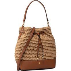 Torebka LAUREN RALPH LAUREN - Debby 431778773001 Natural. Pomarańczowe torebki klasyczne damskie Lauren Ralph Lauren, bez wzorów, ze skóry ekologicznej, bez dodatków. Za 979,00 zł.