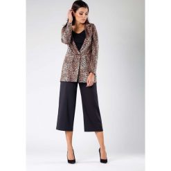 Elegancki Żakiet na Jeden Guzik. Pomarańczowe marynarki damskie Molly.pl, s, bez wzorów. Za 209,90 zł.
