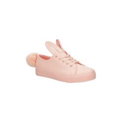 Trampki i tenisówki damskie: Buty Casu Trampki z uszkami i pomponem LXC7483