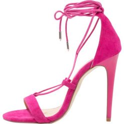 Rzymianki damskie: Chinese Laundry JAMBI Sandały na obcasie pink