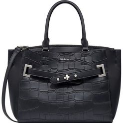 Fiorelli Crossbody Alma FW H027 7 Black Croc. Czarne torebki klasyczne damskie Fiorelli, bez wzorów, bez dodatków. W wyprzedaży za 235,00 zł.