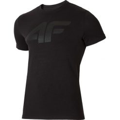 T-shirty męskie z nadrukiem: T-shirt męski TSM025 – głęboka czerń