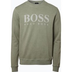 Bejsbolówki męskie: BOSS Casual – Męska bluza nierozpinana – Wallker, zielony