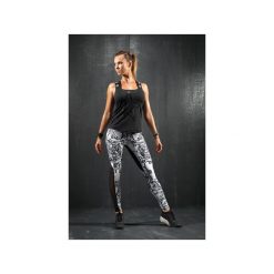 TOP STAR - BLACK. Czarne topy damskie marki Feelj!, m, z nadrukiem, z dzianiny. Za 129,00 zł.