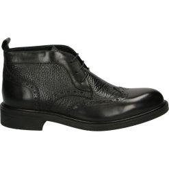 Botki męskie - 51619138 BLAC. Czarne bez kategorii Venezia, ze skóry. Za 419,00 zł.
