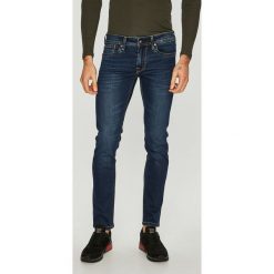 Pepe Jeans - Jeansy Hatch. Niebieskie rurki męskie marki Pepe Jeans, z bawełny. Za 319,90 zł.