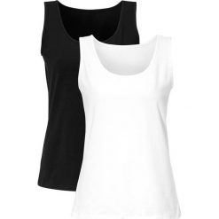 Cellbes Dżersejowa koszulka ze stretchem 2 Pack biały czarny female biały/czarny 54/56. Czarne koszulki damskie Cellbes, m, bez wzorów, z dżerseju, biznesowe, bez kołnierzyka. Za 89,00 zł.