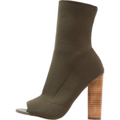 Botki damskie: Steve Madden DASH Botki na obcasie olive