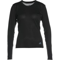 Adidas Performance FRAN Koszulka sportowa black. Czarne t-shirty damskie adidas Performance, s, z poliesteru, z długim rękawem. W wyprzedaży za 143,20 zł.