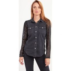 KOSZULA CRUZ PINKO. Koszule damskie Pinko, bez wzorów, eleganckie, bez kołnierzyka, bez rękawów. Za 1149,00 zł.