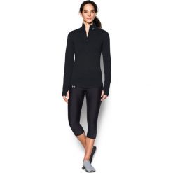 Bluzy sportowe damskie: Under Armour Bluza damska Streaker 1/2 Zip-BLK czarna r. S (1271525-003)