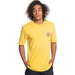 Quiksilver T-shirt męski "Quik Tribe SS Amber Yellow EQYZT05249-NHA0 (rozmiar XL). Żółte koszulki męskie Quiksilver, xl, bez wzorów, z bawełny, sportowe, bez kołnierzyka. W wyprzedaży za 90,00 zł.