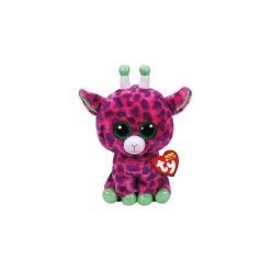Przytulanki i maskotki: Beanie Boos Gilbert – Różowa Żyrafa 24 cm 37142 Maskotka TY INC