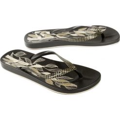 IPANEMA 82762 ANAT NATURE IV FEM 20138 black/black/beige, klapki/japonki damskie. Brązowe klapki damskie Ipanema, bez wzorów, bez obcasa. Za 69,99 zł.