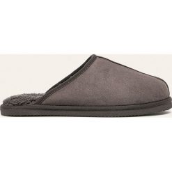 Jack & Jones - Kapcie. Szare kapcie męskie Jack & Jones, z materiału. W wyprzedaży za 69,90 zł.