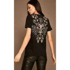 Medicine - T-shirt Halloween by Paulina Czak. Czarne bluzki damskie MEDICINE, s, z nadrukiem, z bawełny, casualowe, z okrągłym kołnierzem. Za 59,90 zł.