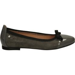 Baleriny - 116 KK-110 GR. Szare baleriny damskie lakierowane Venezia, ze skóry. Za 179,00 zł.
