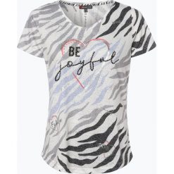 Street One - T-shirt damski, beżowy. Brązowe t-shirty damskie Street One, z nadrukiem, street, bez kołnierzyka. Za 129,95 zł.