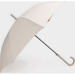 Parfois - Parasol. Szare parasole Parfois, bez wzorów. W wyprzedaży za 59,90 zł.