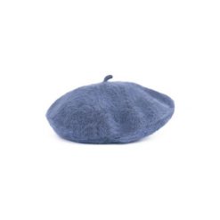 Beret damski Zimowa miękkość niebieski. Niebieskie czapki zimowe damskie marki Art of Polo. Za 40,31 zł.