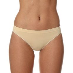 Stroje dwuczęściowe damskie: Brubeck Figi damskie bikini Comfort Cotton beżowe r. L (BI10020A)