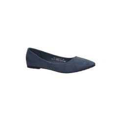 Baleriny damskie lakierowane: Baleriny Casu Granatowe baleriny 7F-GH86313