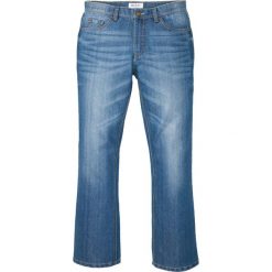 Dżinsy Regular Fit BOOTCUT bonprix niebieski "stone". Niebieskie jeansy męskie bonprix, m. Za 74,99 zł.