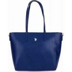 U.S. POLO ASSN. torebka Jones Shopping niebieska. Niebieskie torebki klasyczne damskie U.S. Polo Assn., bez wzorów, eleganckie, bez dodatków. W wyprzedaży za 305,00 zł.