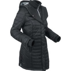 Kurtka pikowana bonprix czarny. Czarne kurtki damskie bonprix, s, bez wzorów, bez kaptura. Za 269,99 zł.