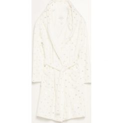 Szlafrok - Jasny szar. Białe szlafroki damskie marki Reserved, l. Za 129,99 zł.
