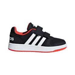 Adidas Tenisówki Chłopięce Hoops 2.0 Cmf C - 35 Czarne. Czarne buty chłopięce sportowe Adidas, bez wzorów, sportowe, na rzepy. Za 159,00 zł.