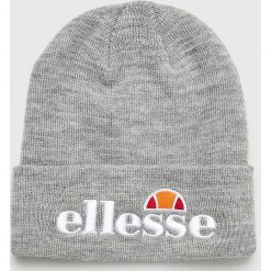 Ellesse - Czapka. Szare czapki zimowe męskie Ellesse, z dzianiny. W wyprzedaży za 79,90 zł.