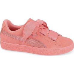 Buciki niemowlęce chłopięce: Puma Buty dziecięce Suede Heart SNK różowe r. 39 (364918-05)