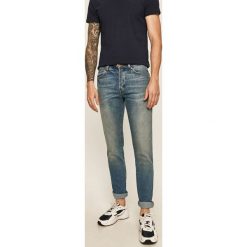 Wrangler - Jeansy Spencer. Szare jeansy męskie Wrangler, bez wzorów. W wyprzedaży za 299,90 zł.