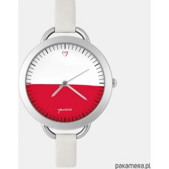 Zegarek - Polska flaga. Szare zegarki damskie Pakamera. Za 120,00 zł.