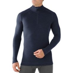 SMARTWOOL koszulka męska M Merino 250 Baselayer 1/4 Zip Deep Navy M. Niebieskie koszulki męskie termoaktywne Smartwool, m, bez wzorów, z wełny, bez kołnierzyka, z długim rękawem, długie, outdoorowe. Za 439,00 zł.