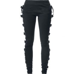 Gothicana by EMP Built For Comfort Legginsy czarny. Czarne legginsy marki Gothicana by EMP, l, w paski. Za 121,90 zł.
