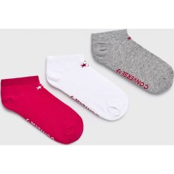 Converse - Skarpetki (3-pack). Skarpetki damskie Converse, bez wzorów, z elastanu. Za 39,90 zł.
