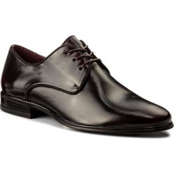 Półbuty LASOCKI FOR MEN - MI08-C375-365-01 Bordowy. Czerwone buty wizytowe męskie marki Lasocki For Men, ze skóry. Za 199,99 zł.