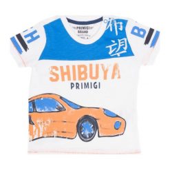 Primigi T-Shirt Chłopięcy 74 Biały. Białe t-shirty chłopięce marki Primigi. W wyprzedaży za 49,00 zł.