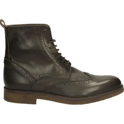 Botki męskie - 849 CRU TDM. Szare botki męskie Venezia, z gumy. Za 249,00 zł.