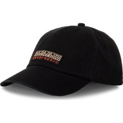 Czapka z daszkiem NAPAPIJRI - Fase NP000IUX0 Black 411. Czarne czapki męskie Napapijri, bez wzorów, z bawełny. W wyprzedaży za 139,00 zł.