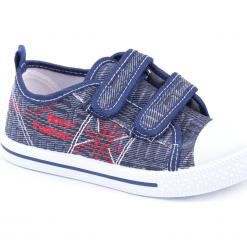 Trampki. Niebieskie trampki chłopięce SHOES 3. Za 55,90 zł.