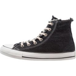 Trampki męskie: Converse CHUCK TAYLER ALL STAR WASHED Tenisówki i Trampki wysokie almost black/microchip/parchment