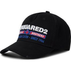 Czapka z daszkiem DSQUARED2 - Embroidered Cargo Baseball Caps BCM0246 05C00001 2124 Nero. Czarne czapki męskie Dsquared2, bez wzorów, z bawełny. W wyprzedaży za 519,00 zł.