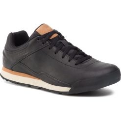 Półbuty MERRELL - Burnt Rocked Lth J97279 Black. Czarne półbuty męskie marki Merrell, na co dzień, bez wzorów, ze skóry, bez zapięcia. Za 449,00 zł.