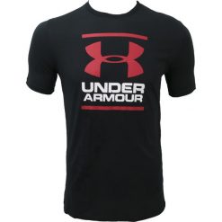 Under Armour GL Foundation SS Tee 1326849-001 t-shirt męskie czarne XL. Czarne t-shirty męskie Under Armour, xl, bez wzorów, z bawełny, sportowe, bez kołnierzyka, krótkie. W wyprzedaży za 79,99 zł.